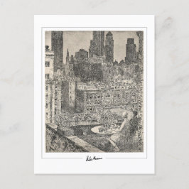 Cartão Postal Childe Hassam #174-2 - Cartão-postal de arte fino