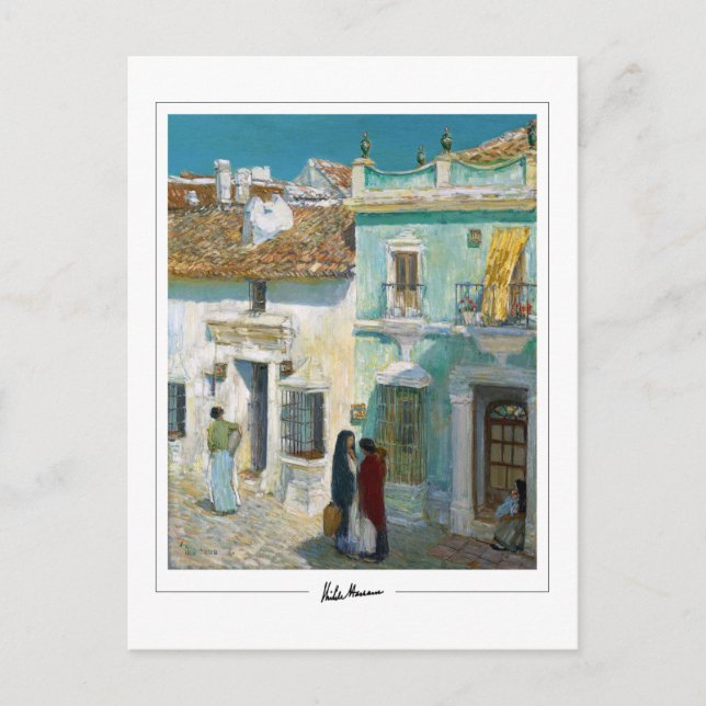 Cartão Postal Childe Hassam #450-2 - Cartão-postal de arte fino (Frente)
