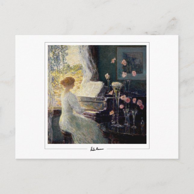 Cartão Postal Childe Hassam #4-2 - Cartão-postal de arte (Frente)