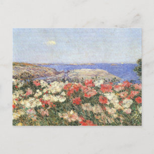 Cartão Postal Childe Hassam - Papoulas nas Ilhas Shoals