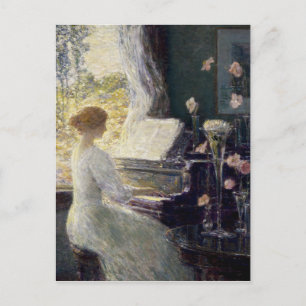Cartão Postal Childe Hassam - The Sonata