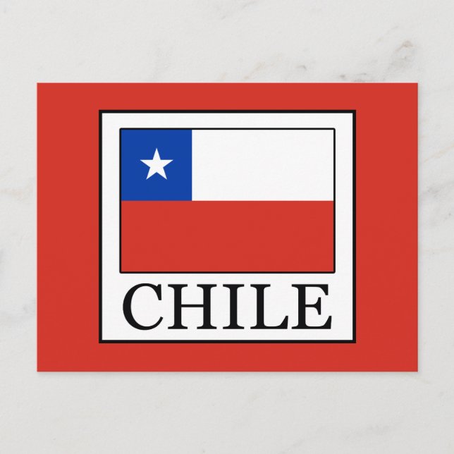 Cartão Postal Chile (Frente)