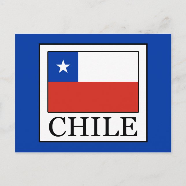 Cartão Postal Chile (Frente)