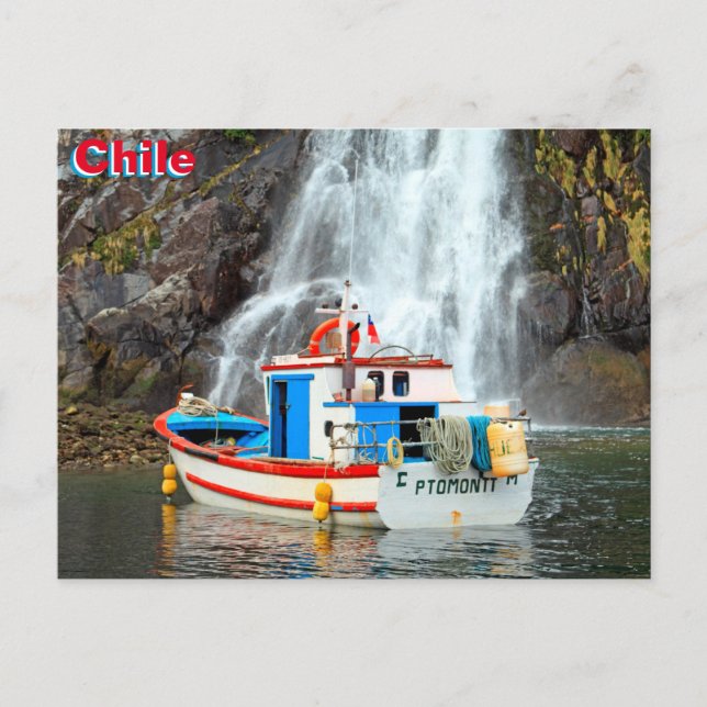 Cartão Postal Chile (Frente)