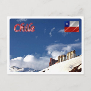 Cartão Postal Chile - Nevado Valley -