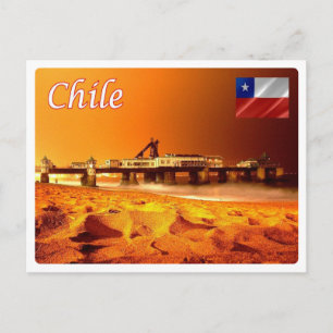 Cartão Postal Chile - Vina del Mar -