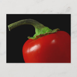 Cartão Postal Chili vermelho