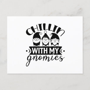 Cartão Postal Chillin com os meus fantasmas