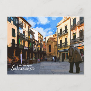 Cartão Postal Chillin em Salamanca - A Espanha Real