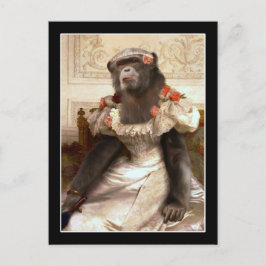 Cartão Postal Chimp de Bouguereau