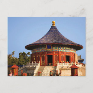 Cartão Postal China, Pequim, Parque Tian Tan, Templo do Céu, 2