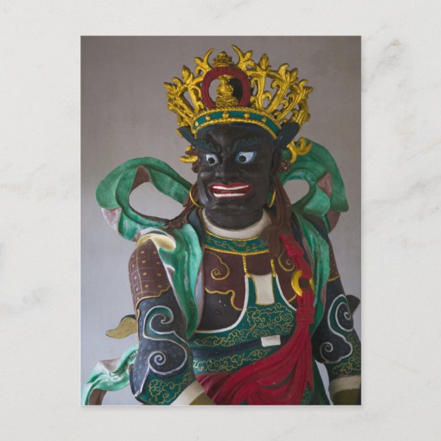 Cartão Postal CHINA, Província de Yunnan, Kunming. Templo de Bam (Frente)