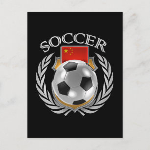 Cartão Postal China Soccer 2016 Fan Gear