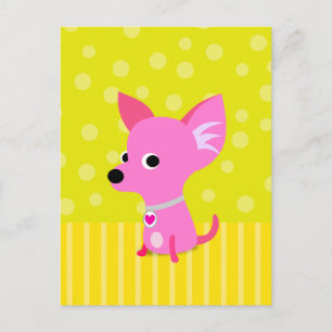 Cartão postal chinês Chihuahua