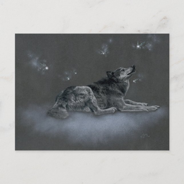 Cartão Postal Chinook aux Fées (Frente)