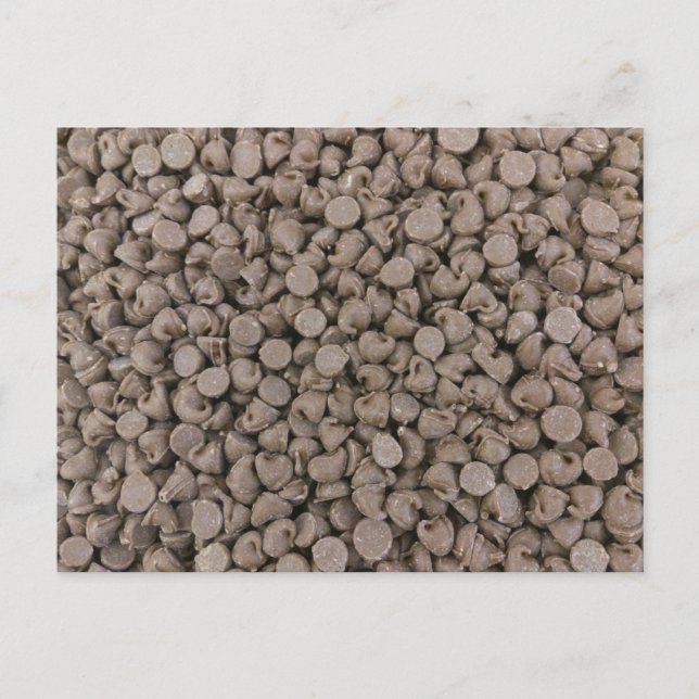 Cartão Postal Chip de Chocolate (Frente)