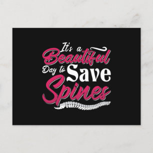 Cartão Postal Chiropractic É um belo dia quiroprático