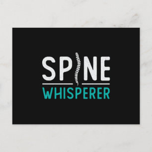 Cartão Postal Chiropractor Spine Whisperer Chiro Chiropractic