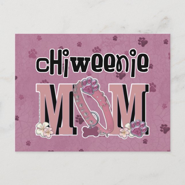 Cartão Postal ChiWeenie MOM (Frente)