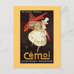 Cartão Postal Chocolat Dauphin French Girls1924