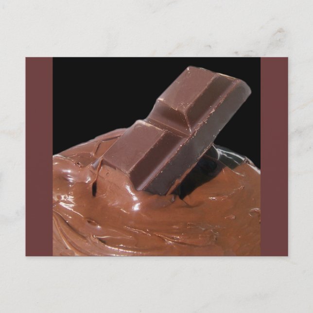 Cartão Postal Chocolate (Frente)