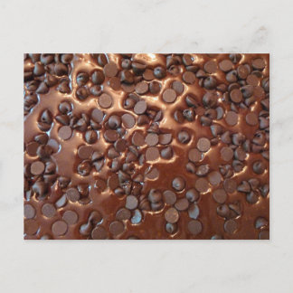 Cartão Postal Chocolate Chip Brownies