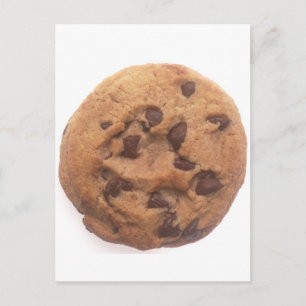 Cartão Postal Chocolate Chip Cookie