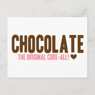 Cartão Postal Chocolate - O Cure-All Original