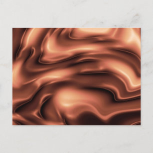 Cartão Postal Chocolate para fusão