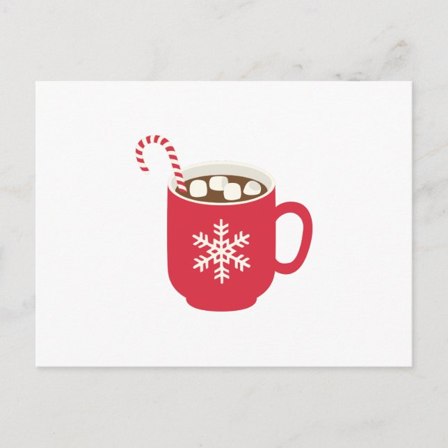 Cartão Postal Chocolate Quente (Frente)