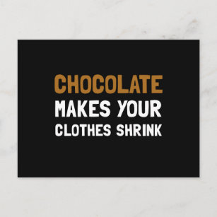 Cartão Postal Chocolate Shink