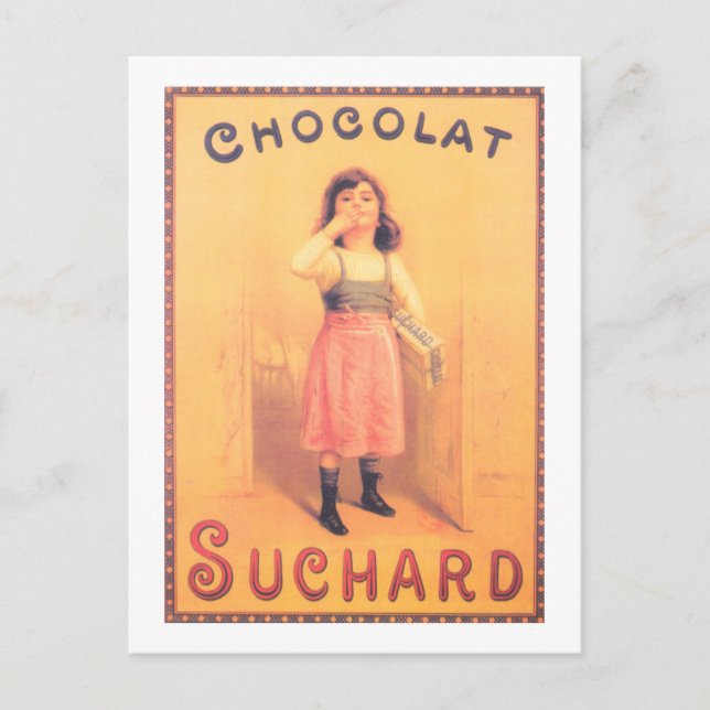 Cartão Postal Chocolate Suchard - 1923 (Frente)