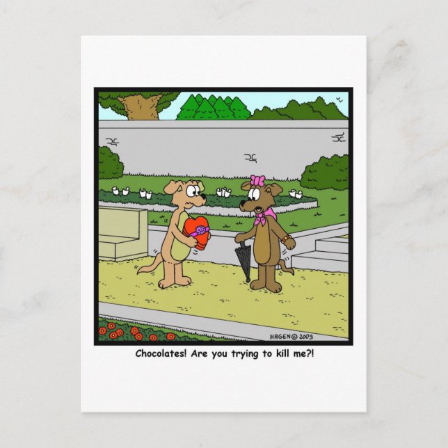 Cartão Postal Chocolates? (Frente)