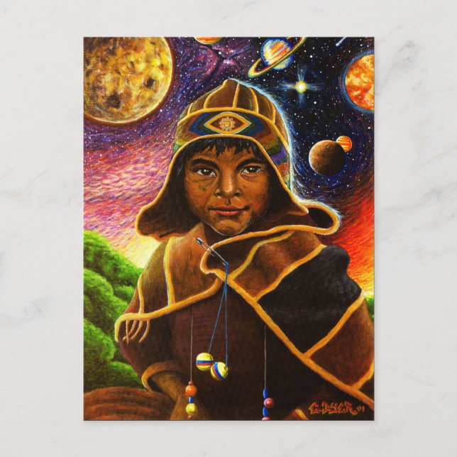 Cartão Postal Cholito Mystico (Frente)