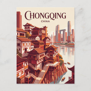 Cartão Postal Chongqing China