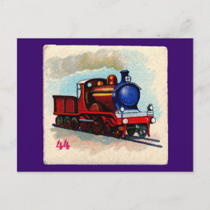 Cartão Postal choo choo