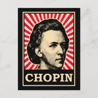 Cartão Postal Chopin
