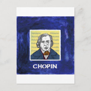 Cartão Postal Chopin