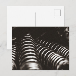 Cartão Postal Choques de motocicletas Vintage