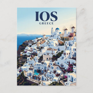 Cartão Postal Chora, Ios Grécia