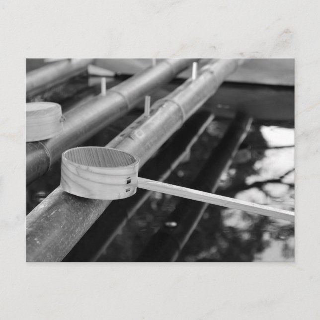 Cartão Postal Chozuya: Nezu Shrine, cartão-postal de Tóquio (Frente)