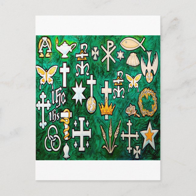 Cartão Postal Chrismons (Frente)