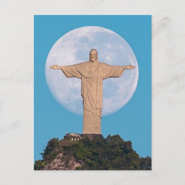 Cartão Postal Christ the Redeemer (Frente)