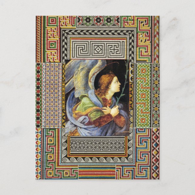 Cartão Postal CHRISTMAS ANGEL por FILIPPINO LIPPI (Frente)
