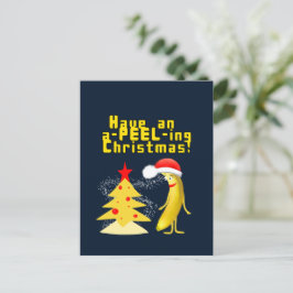 Cartão Postal Christmas Banana