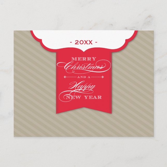 CARTÃO POSTAL CHRISTMAS: lapela 3L (Frente)