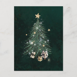 Cartão Postal Christmas Tree - God Jul