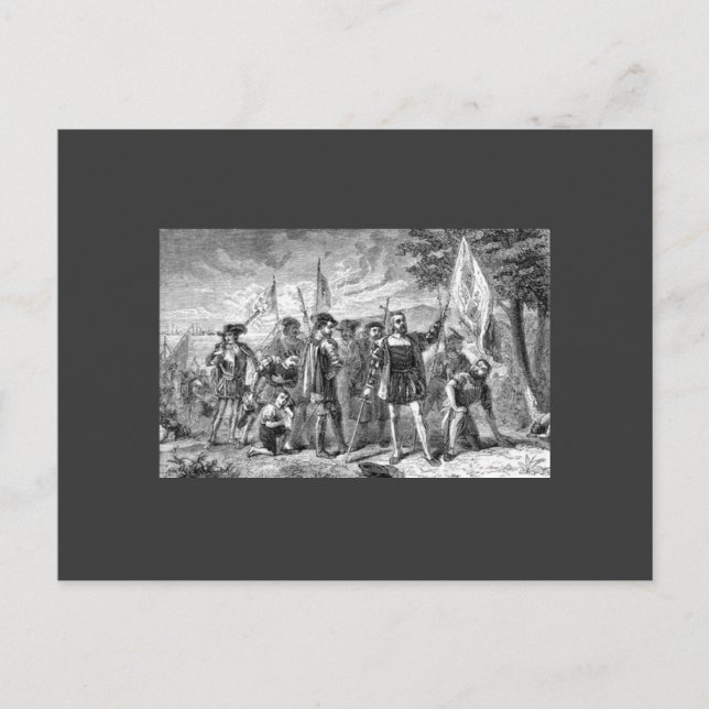 Cartão Postal Christopher Columbus (Frente)