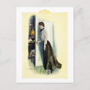 Cartão Postal Christy Girl - Howard Chandler Christy