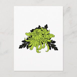 Cartão Postal Chrysanthemum